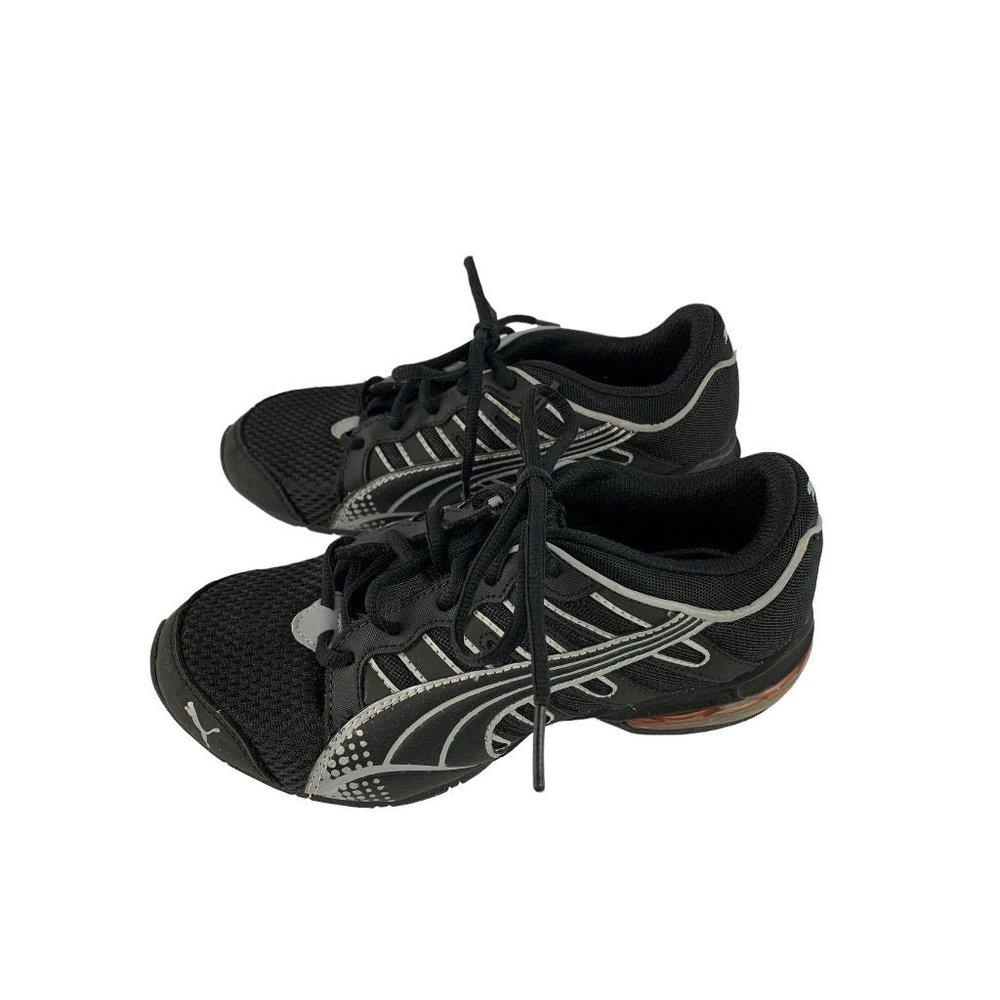3.5M Youth Puma‎ Iocell Running Shoes Black Sport Lifestyle Sneakers